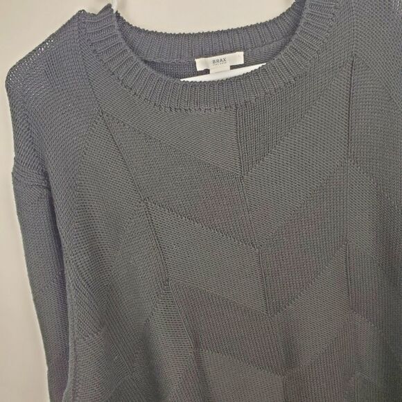 BRAX Feel Good RICK Wool Pullover Ribbed Knit Crew Neck Sweater Sweatshirt Mens - Picture 2 of 7